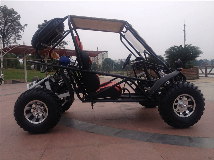 Người lớn sang trọng lớn đôi hai chỗ ngồi kart off-road ATV xe máy bốn bánh tăng áp xăng