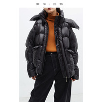 Down jacket winter thickened 2022 new women slim not bloated short 90 white duck down small