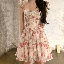 Spicy brother-in-law style pendant with skirt children Summer 2022 new design senses small crowdcasseria snowspun sweet and crummy dress