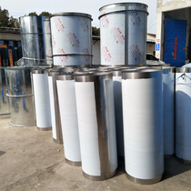 304 stainless steel welded duct Galvanized white iron spiral ventilation pipe Elbow tee fittings Industrial dust removal