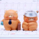 Cartoon Super Cute Cat Dumpling's Work Diary Blind Box Creative Work-Related Lazy Cat Daily Life Figurine Lazy Little Ornament