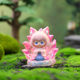 New Chinese-Style Spirit Fox Fairy Blind Box Creative Spirit Beast Trendy Toy Figurine Craft Tea Drink Desktop Ornament Festival Gift