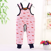 Хлопковый комбинезон вишнево-розового цвета