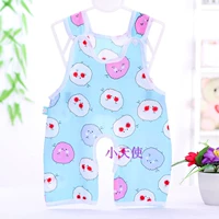 Пряжка на плечо цельнокроеная ягненка синяя