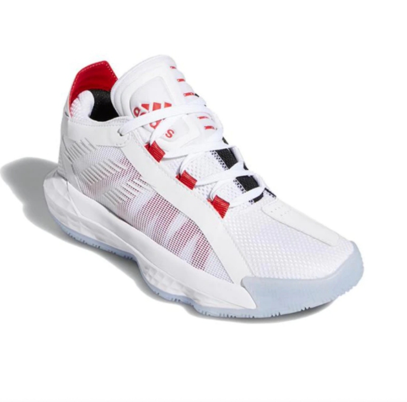Adidas Dame Lillard 6 Fashionable Cushioning Rebound Anti-Slip Wear-Resistant Basketball Shoes Whitered White Red Adidas Dame Lillard 6 Fashionable Cushioning Rebound Anti-Slip Wear-Resistant Basketball Shoes Whitered White Red