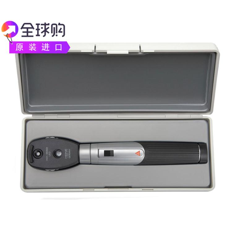 Heine mini ?3000 LED照明便携式检眼镜套装黑色