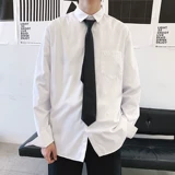 Трендовая рубашка, униформа для влюбленных для школьников, парная одежда