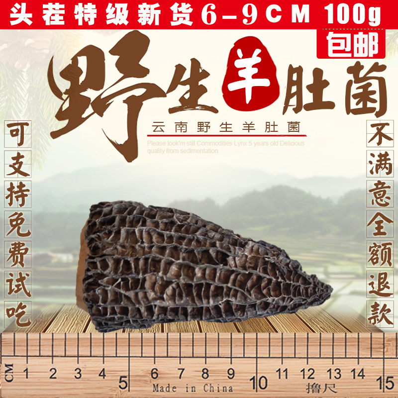 Wild all - cut sheep stomach 100g dry cargo plateau special mushroom cooking soup non 500g