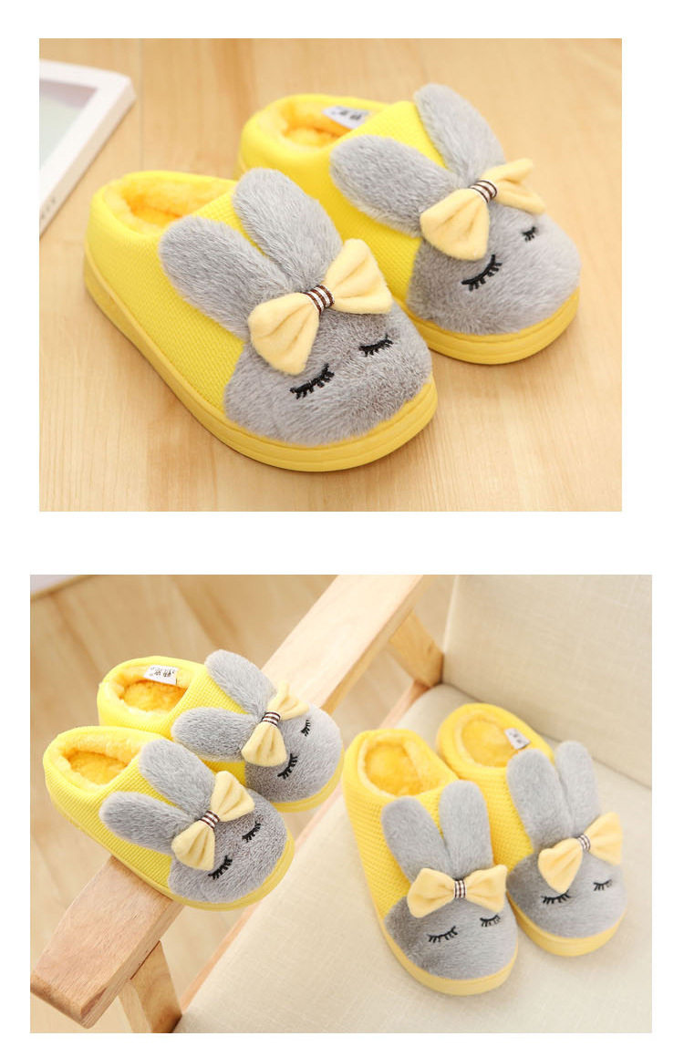 Chaussons enfants en autre pour hiver - semelle caoutchouc antidérapant - Ref 1032195 Image 20