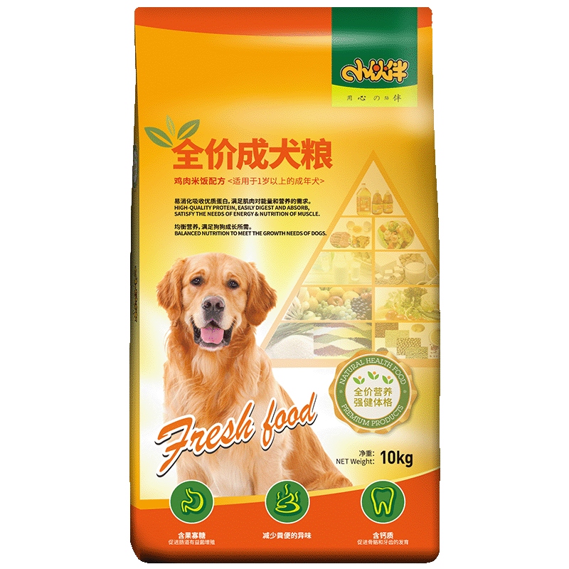 Weita Pet Companion Chicken Rice Formula Complete Food for All Dog Breeds Adult Dog Food Pet Dog Food 10kg