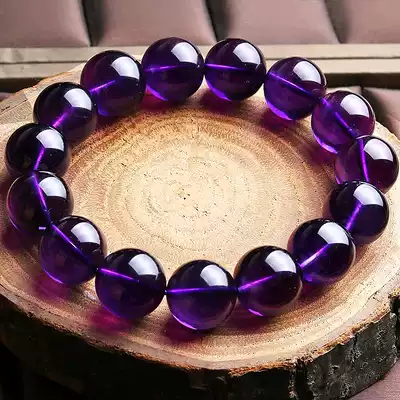Uruguay Amethyst bracelet Female summer natural transfer dream amethyst bracelet male academic student jewelry