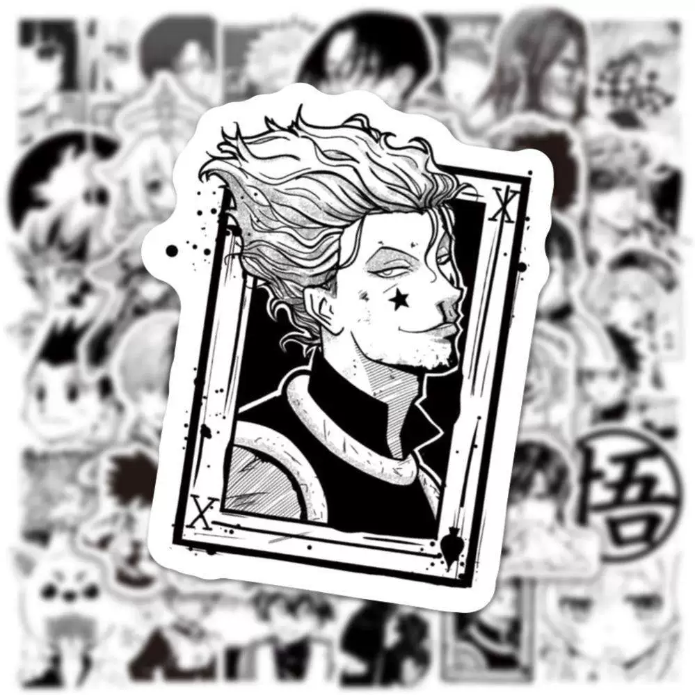 50/100 шт, Микс Аниме Demon Slayer, Атака титанов наклейки GR
