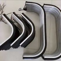 Safety edge contact automation equipment resistance conductive strip sensing rubber belt anti-collision strip