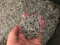 One catty silver small iron nail nickel plated round head small nail wood case nail imitation ancient iron nail DIY accessory round nail