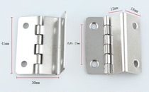Triple Fold Hinge 12 Plate Furniture Hinge Silver Color Furniture 3 Fold Hinge Clip 12 Plate Hinge Bend Hinge Single Bend