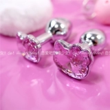 Любовь!Экспорт редких персиковых котлетов Diamond Diamond Cat Metal Anal Anal Plugck Arvension Alternative Sex Toys