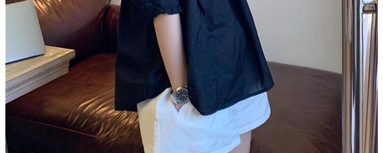 孕妇裤子夏季薄款小个子牛仔阔腿短裤宽松外穿大码休闲打底裤夏装 — 42