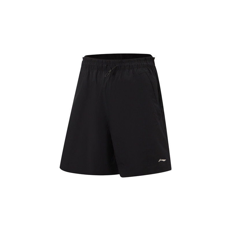 Li Ning Shorts Women's 2026 Summer New Style Ice-Feel Comfortable Moisture-Wicking Loose Sports Shorts Aksw130