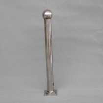 Stainless steel bracket I type 40cm infrared pair shooting detection alarm straight bracket bar long T type 40 cm 60cm