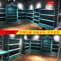 Product display cabinet shoe shop shoe rack display rack clothing store container bag rack combination display case commercial live shelf