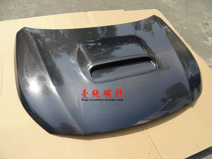 Suitable for Subaru 15~20 years forest man cover modified carbon fiber hood drilling OEM one pure