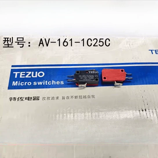 Original TEZUO AV-161-1C25C micro switch travel switch limit switch short handle type