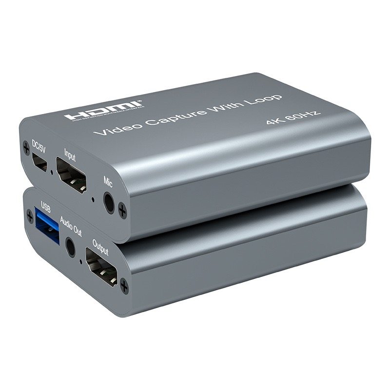 Цена по прейскуранту завода изготовителя Карта захвата 4K60HZ HDMI video capture box независимое аудио USB-устройство захвата видео с петлевым выходом U2