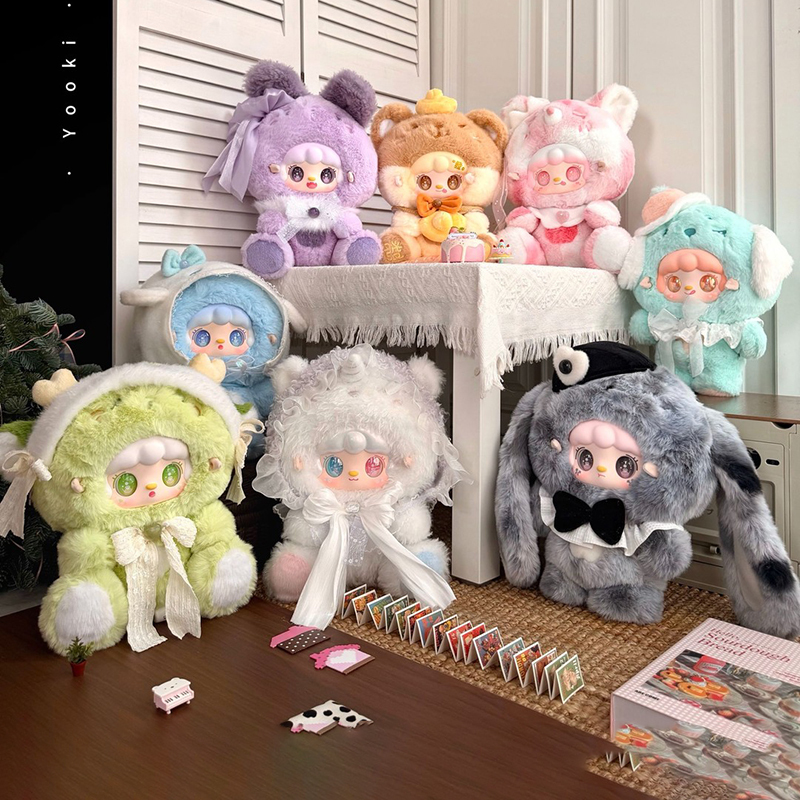 Yooki Oxygen 600% Little Starlight Blind Box Plush Cute Doll Ornament Girl's Birthday Gift Yooki Oxygen 600% Little Starlight Blind Box Plush Cute Doll Ornament Girl's Birthday Gift