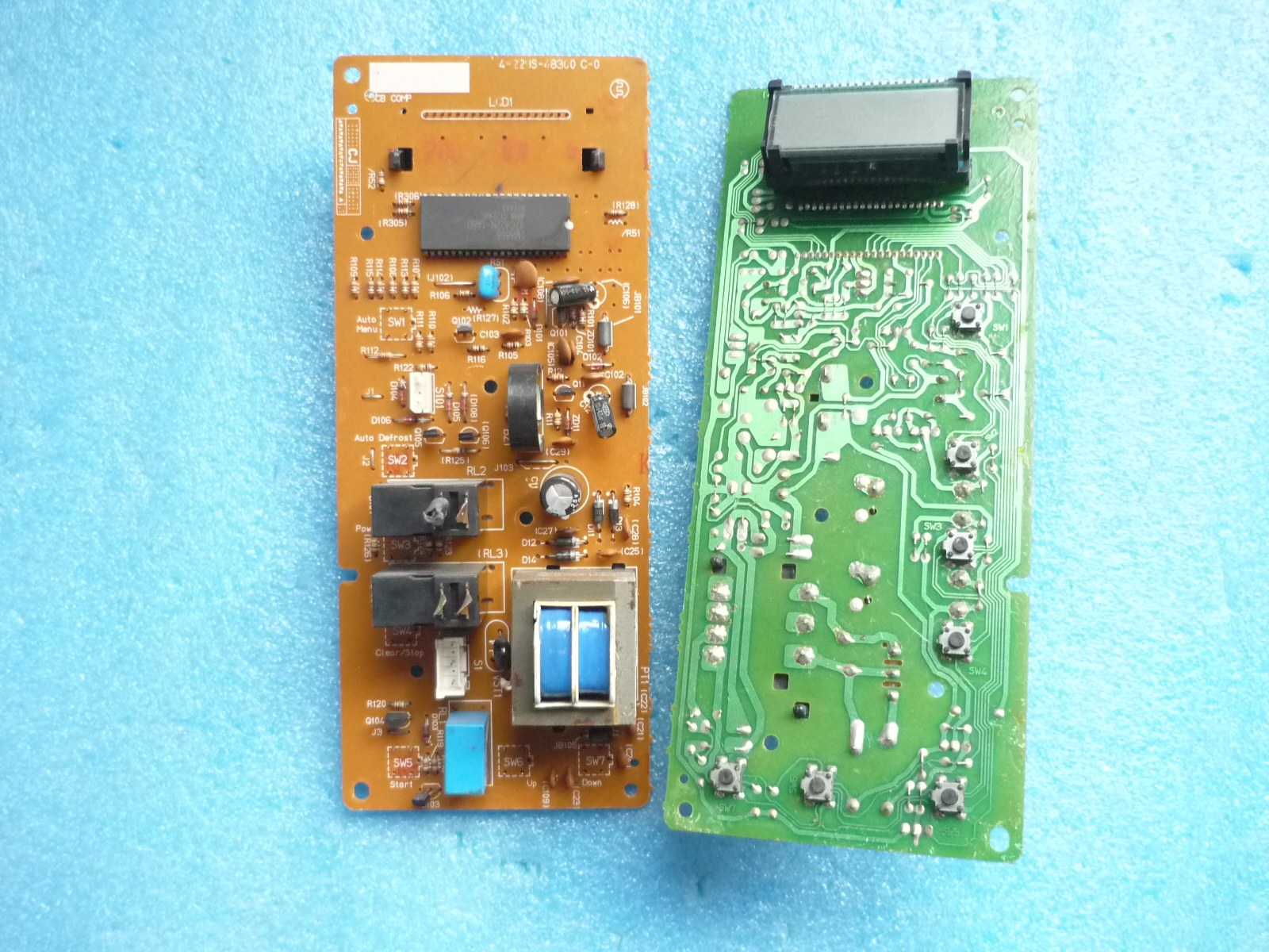 Sanyo microwave oven motherboard 4-229S-48300 accessories motherboard display electronic circuit circuit motherboard
