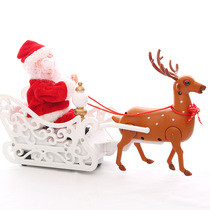 Christmas electric Santa toys dynamic hip shaking music Electric doll toys Christmas decoration gifts