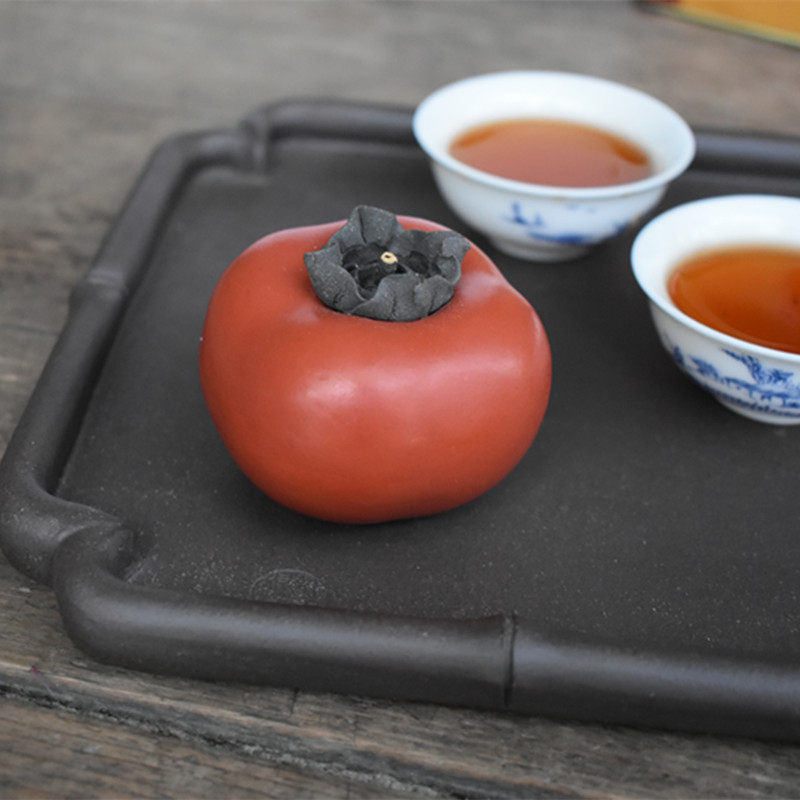 Handmade exquisite purple sand tea pet sculpture ornaments tea tray ornaments flowers and fruits large scorpion everything is wishful tea can be raised - Taobao