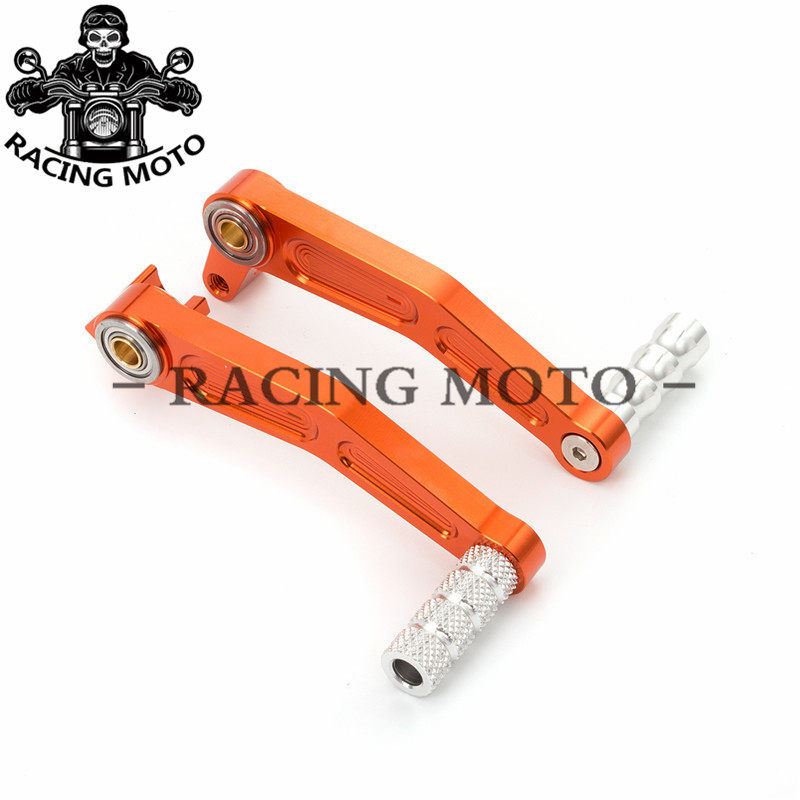 RC390 change gear retrofit piece KTM drain lever DUKE125 brake accessories Duke 200 gear shift foot brake lever