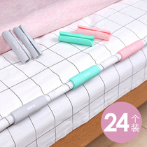 Bed Linen Fixer anti-slip Home Anti-running quilted by single invisible bed clips Quilt Buckle Cushion with no marks