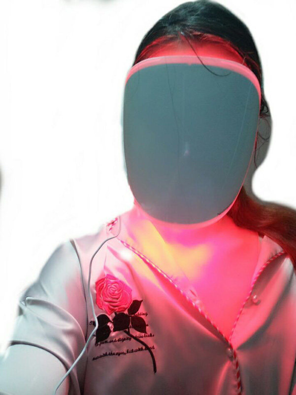 LED面膜仪 美容仪家用LED光子嫩肤仪红蓝光美白祛斑祛痘仪器去皱