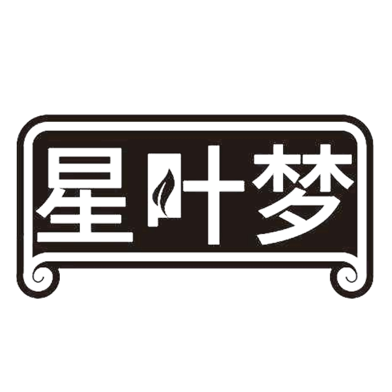 星叶梦轻奢家居馆的LOGO