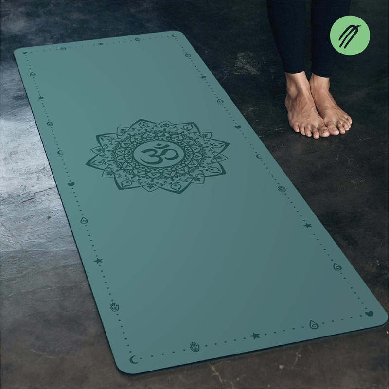 Sound of the Universe | Natural Rubber Professional Ultra-Slip-Resistant Beginner's Shock-Absorbing and Durable Yoga Mat