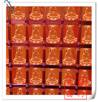 Custom-made glass project Glass thousand Buddhas and Ten Thousand Buddhas wall Temple Glass project Glass floor tile Glass Buddha brick