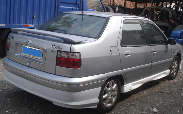 04-08 Model Elysee Modified Small Body Kit, Old Model Elysee Small Body Kit, Front and Rear Lip, Side Skirts, and Rear Wing Modification