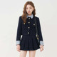 Lined 2026 Spring New Women's Little Chanel Style Two-Piece Set Petite Skirt Women's Outfit Set D3254