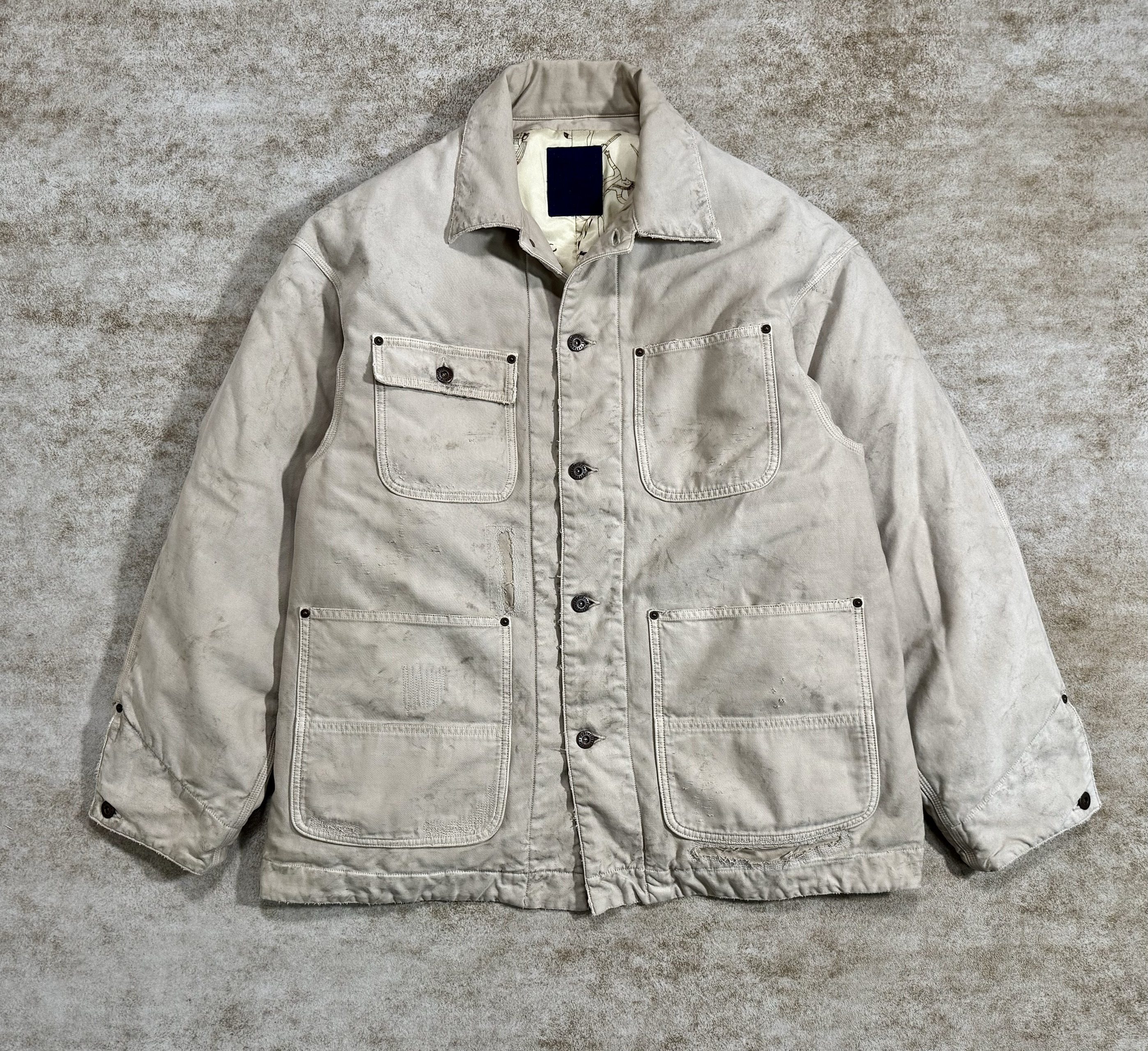 visvim MACRAY COVERALL CRASH