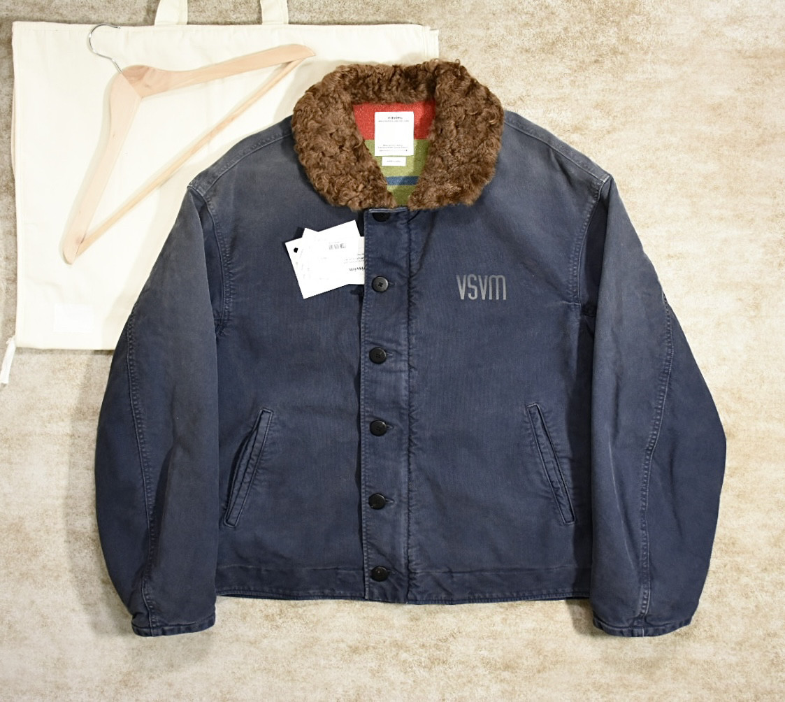 Visvim 24ss Rodney Jkt 夾克泥染做舊外套工裝夾克5號Navy-淘寶Taobao