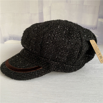 Pure cotton 55 59cm adjustable dome wide brim sunscreen sun-shading casual pleated paper Child cap Duck Tongue Cap Painter Cap