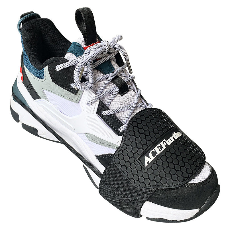 Locomotive hanging gear shift protective sleeve protective rubber sleeve gear lever protection anti-slip locomotive riding shoe cover rider equipment