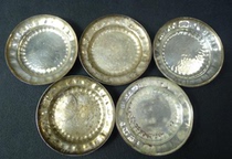 (Supreme Room) Nii Jin made silver-plated tea tray five guests