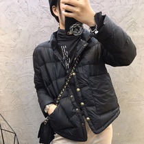 Black small sub light slim down clothes woman short style Fashion jacket Eurostock The new European leg of autumn 2021