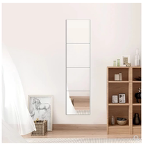 Paste square room mirror Wall Wall porch space wall hanging full body yoga door rear living room small apartment dancing