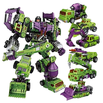 NBK Hercules deformation robot toy diamond fit mining robot GT Jinbao engineering mixer truck