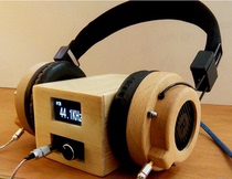 Wooden headphone housing wood earshell headphone shell customized 40MM 50MM horn unit repair