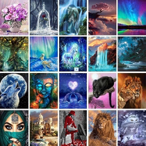 5D diy round Diamond Painting Cross Stitch Diamond Embroider