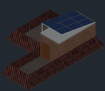 Household solar power system grid-connected data Solar power technology support photovoltaic power generation design